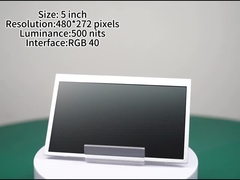 5 inç Güneş Okulabilir LCD Ekran 480*272 Pikselle Parlaklık 500nits Yüksek Parlaklık Ekranı RGB Int