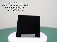 3.45 inç Özel Kapasitif Dokunmatik Panel Çözünürlüğü 800*480 piksel Parlaklık 500 nit Yüksek parlaklık